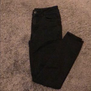 Black American Eagle high waster jeggings